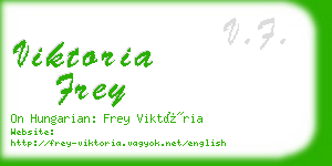 viktoria frey business card